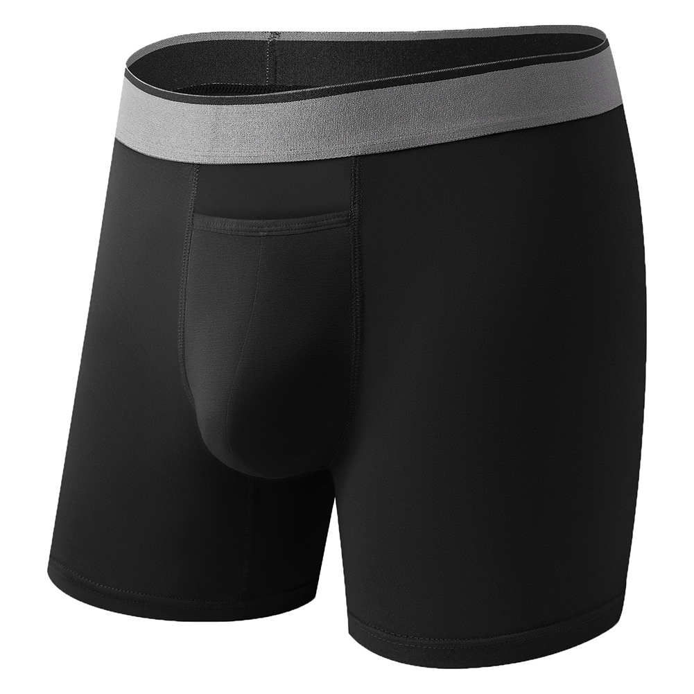 شورت رجالي طويل الساق بفتحة عل - مراجعة Bamboo Fiber Trunk وسعره